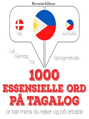 cover image of 1000 essentielle ord i Tagalog